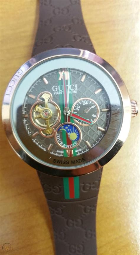 gucci pantheon watch|gucci pantcaon watch 11912656 price.